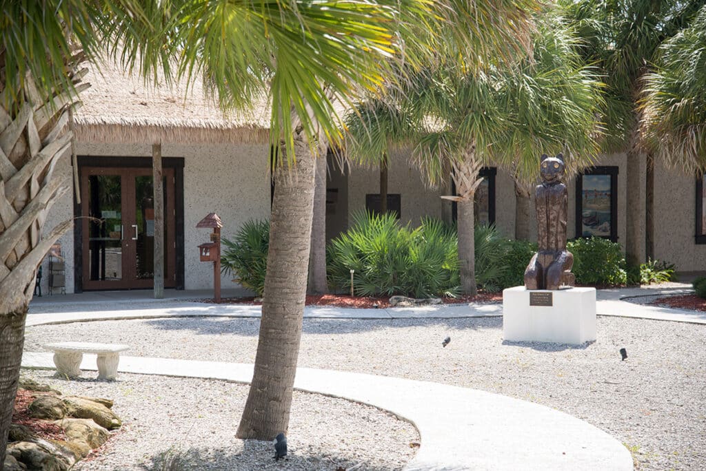 Sunny weather at historical museum. A fun activity on Marco Island.