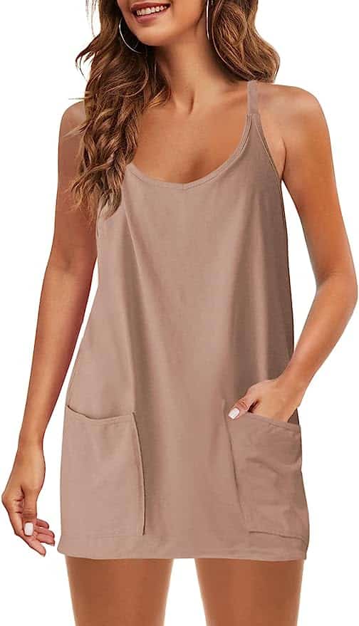 Simple swim cover-up dresses