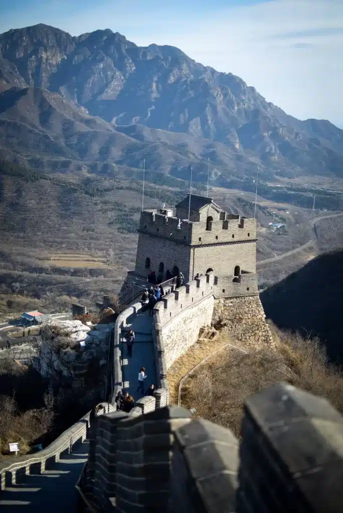 Walking the Great Wall was a wonderful experience. 