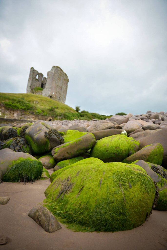 I love these castle ruins in Ireland and was sure to charge my camera batter daily with the correct power adapter.