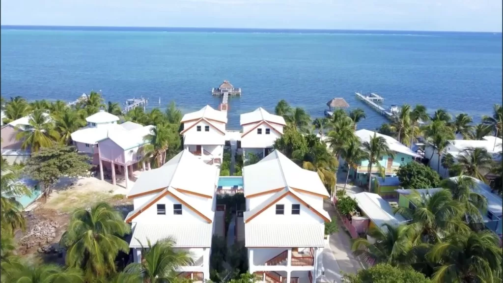 Oceanfront rental in Caye Caulker, Belize