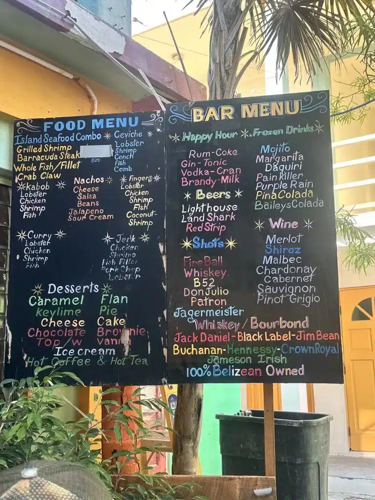 A week in Belize isn't long enough to fully enjoy all the cuisine