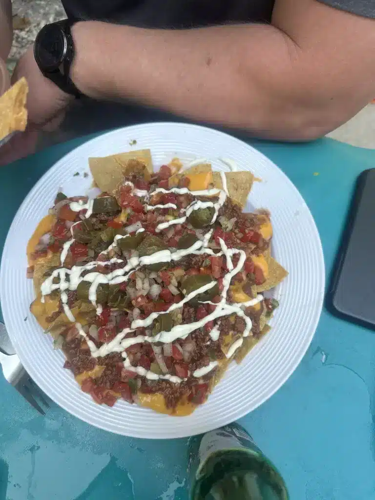 Nachos - we ate plenty of nachos while we were in Belize with family