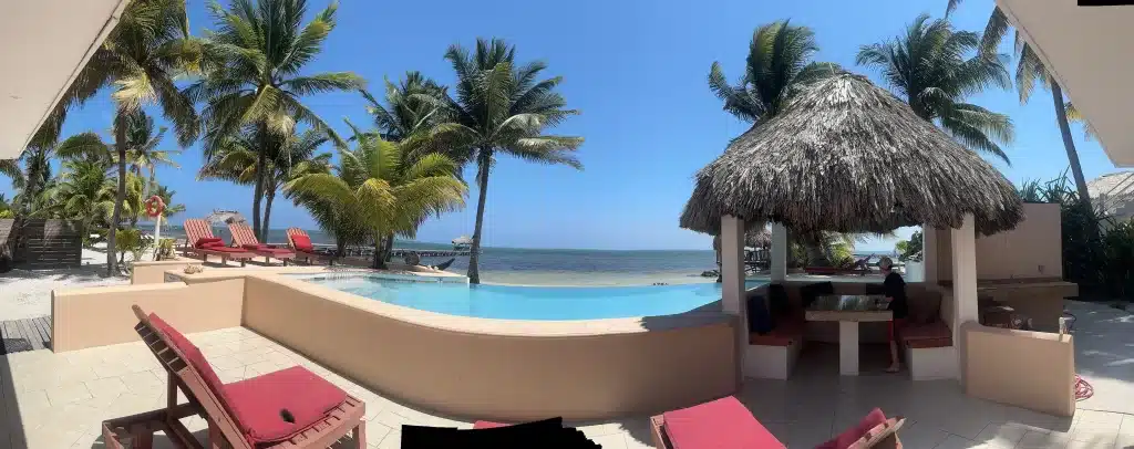 If you run out of things to do in San Pedro or Caye Caulker, relaxing poolside is always an option!