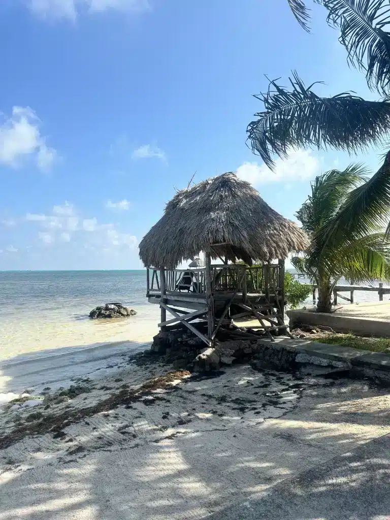 If you run out of things to do in San Pedro or Caye Caulker, relaxing in one of the many cabanas is always an option!