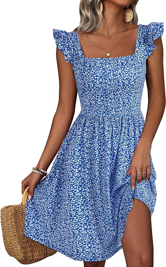 A floral dress is on my printable packing list to Belize.