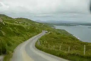 The beautiful roads are an adventure to drive on during your Ireland itinerary, which is a popular European destination.