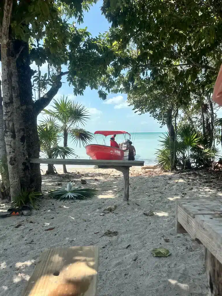 Beach BBQ with Fishing King Belize.