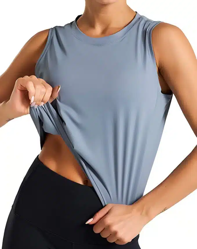 Athletic tank for your vacation clothes list.