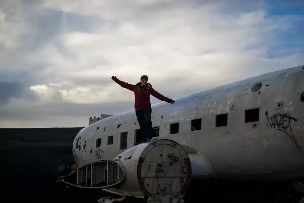 Solheimsandur plane wreck is a great sight along the south coast, Selfoss to Vik.