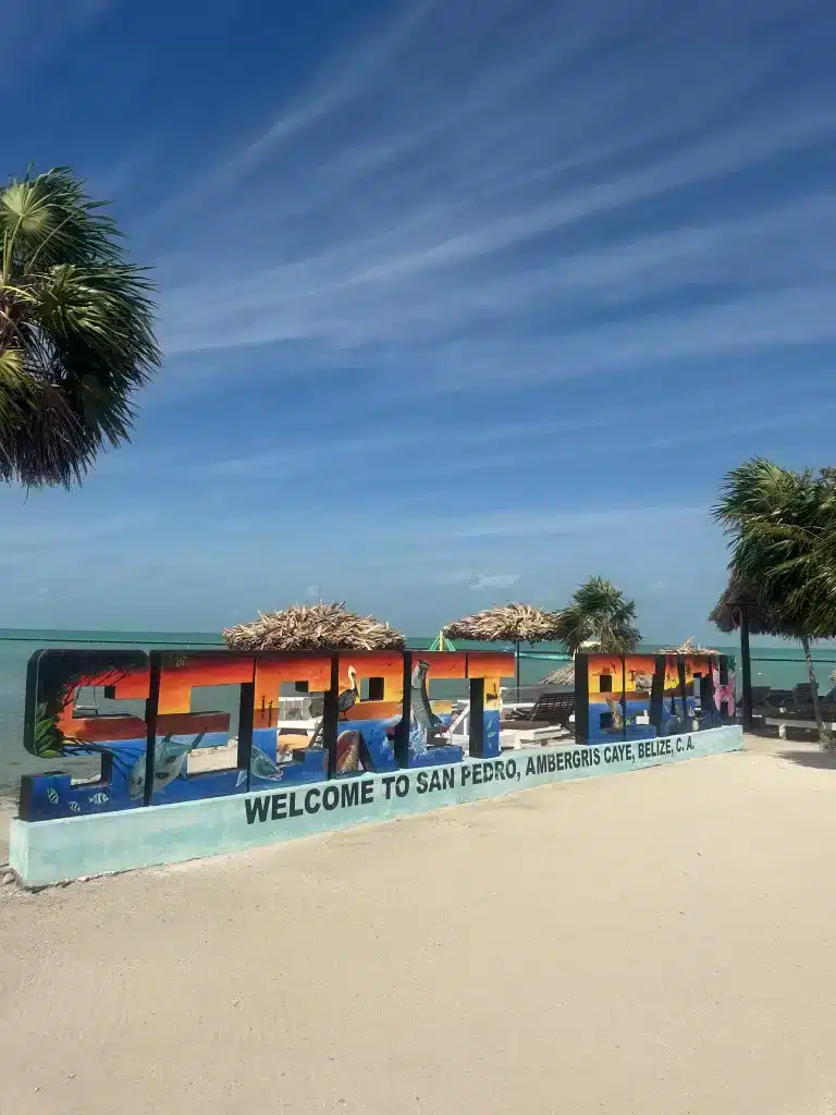 Secret Beach is a wonderful place to visit if you stay in a vacation home in San Pedro, Belize. 