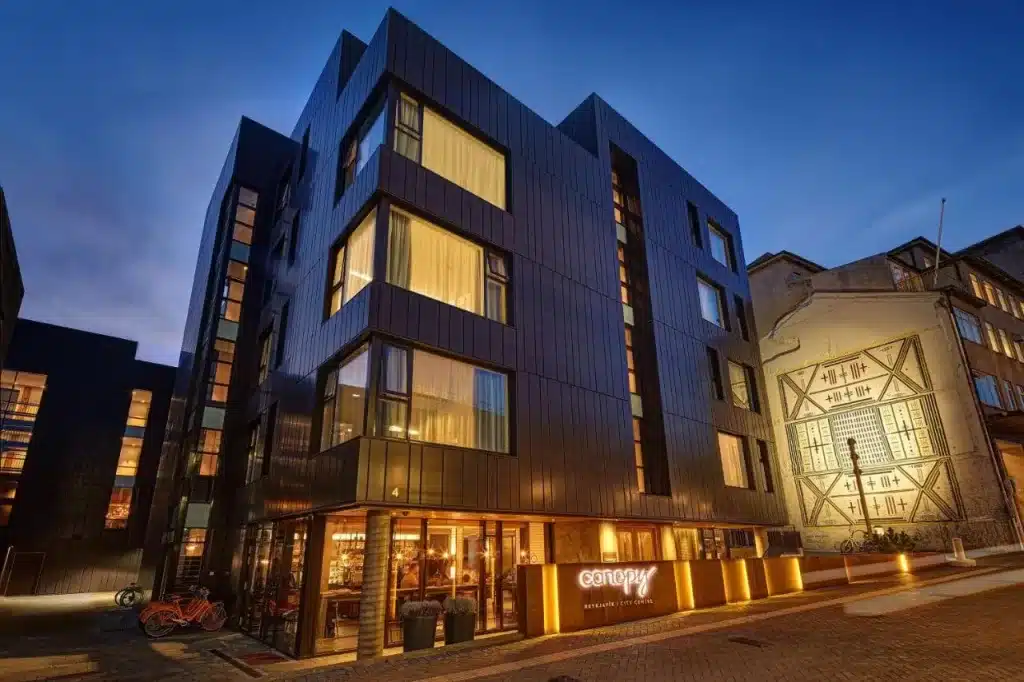 Canopy by Hilton is a great hotel option if you're looking to be in Reykjavik's city center. 