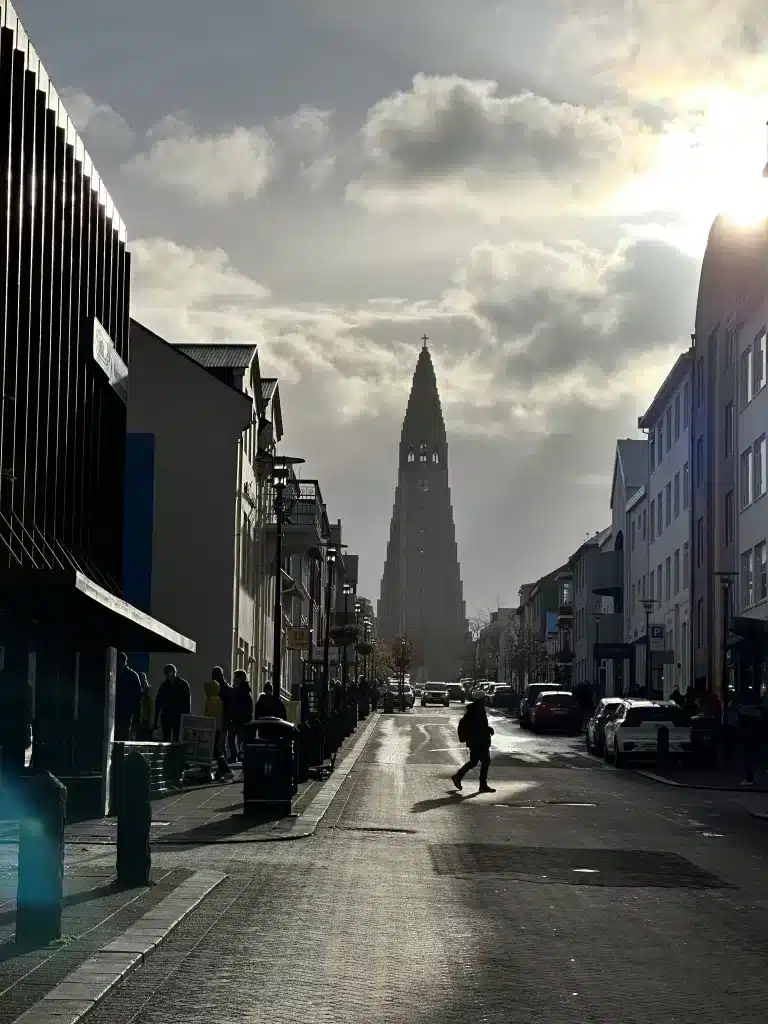 Walking to Hallgrimskirkja Church is a must if you have 3 days in Iceland in October.