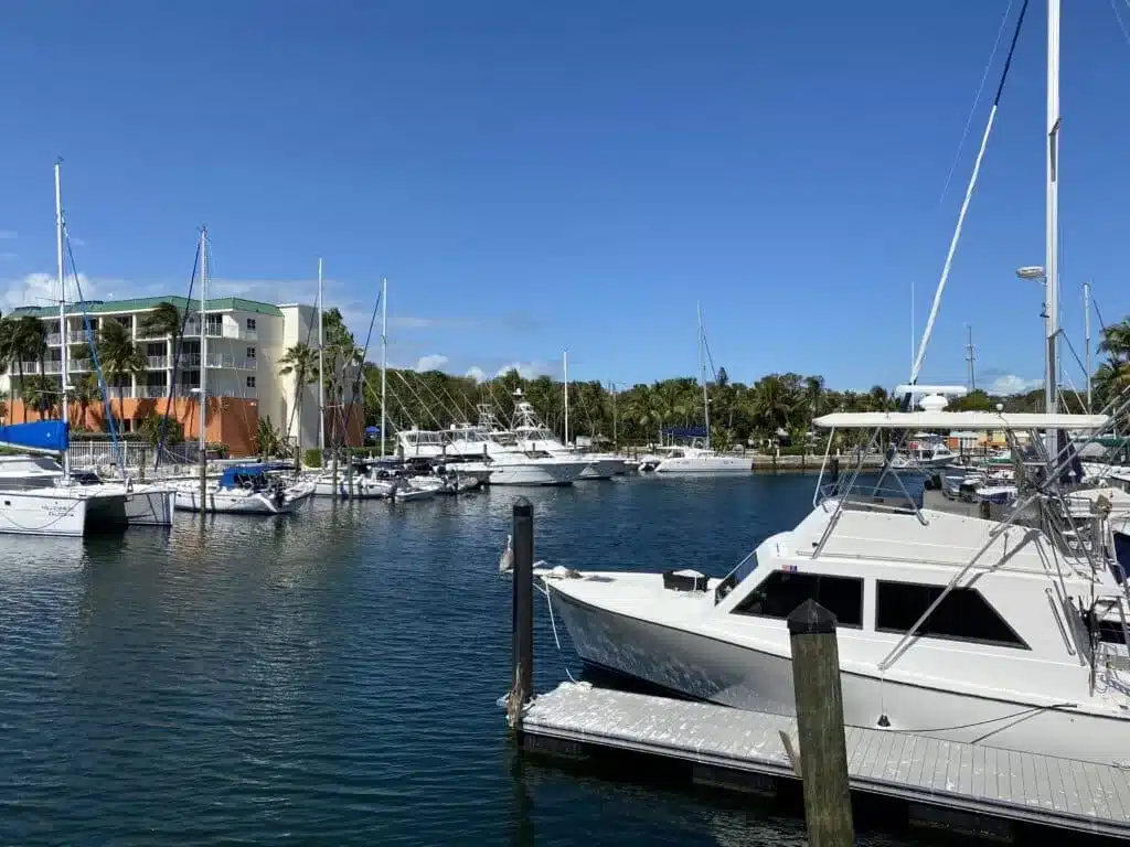 There are plenty of attractions on Key Largo, boating being one of them. 