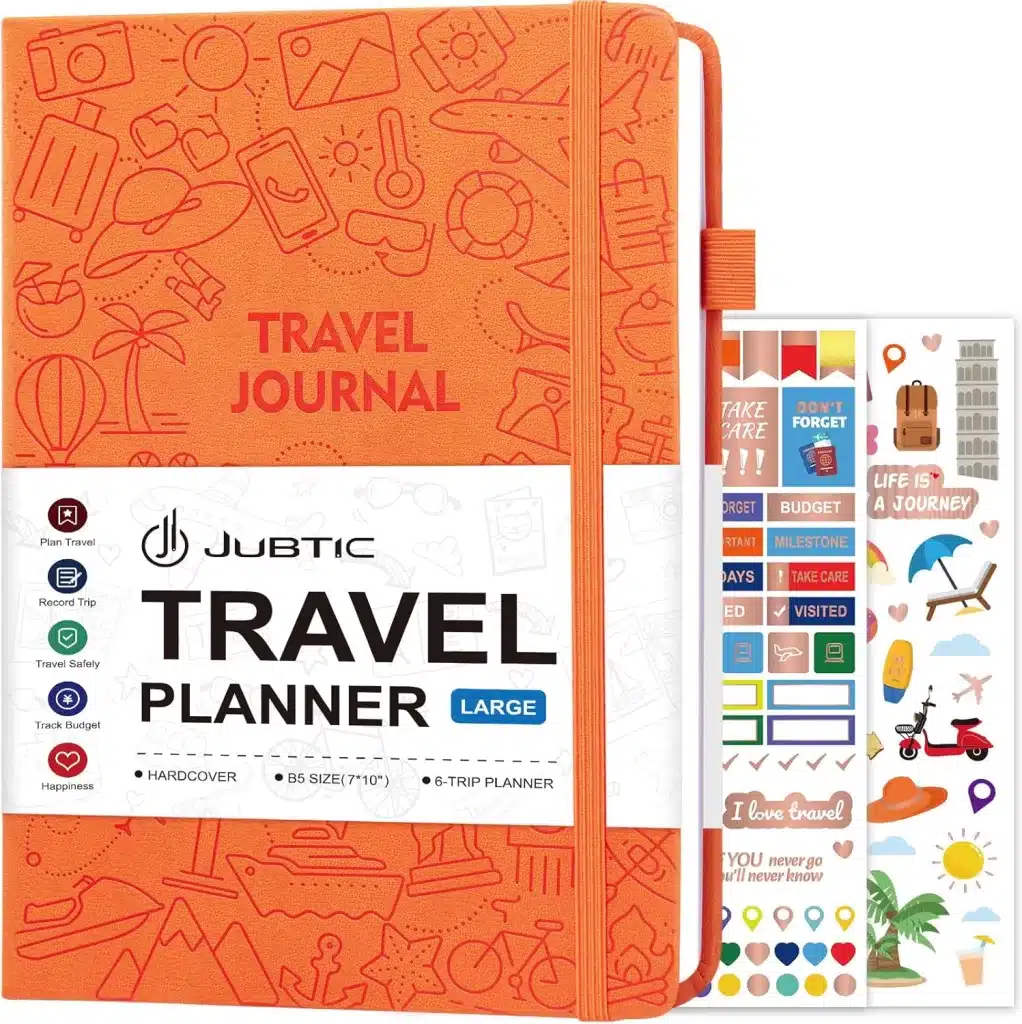 Use a planner for planning a vacation which is a great tip for budget travel.