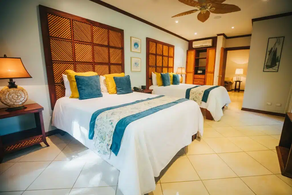 A room at Bosque del Mar in Playa Hermosa.