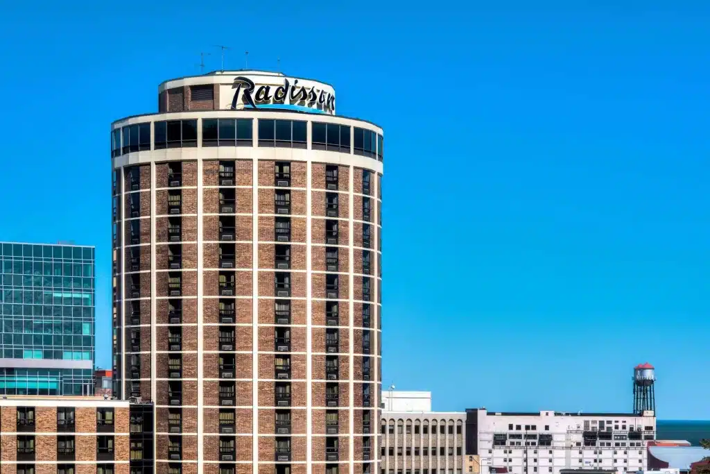 The Radisson is a downtown hotel in Duluth, MN.