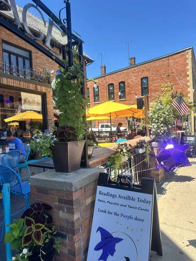 Tilted Tiki in Stillwater, MN is a restaurant with patio seating for nice weekend  activities. 