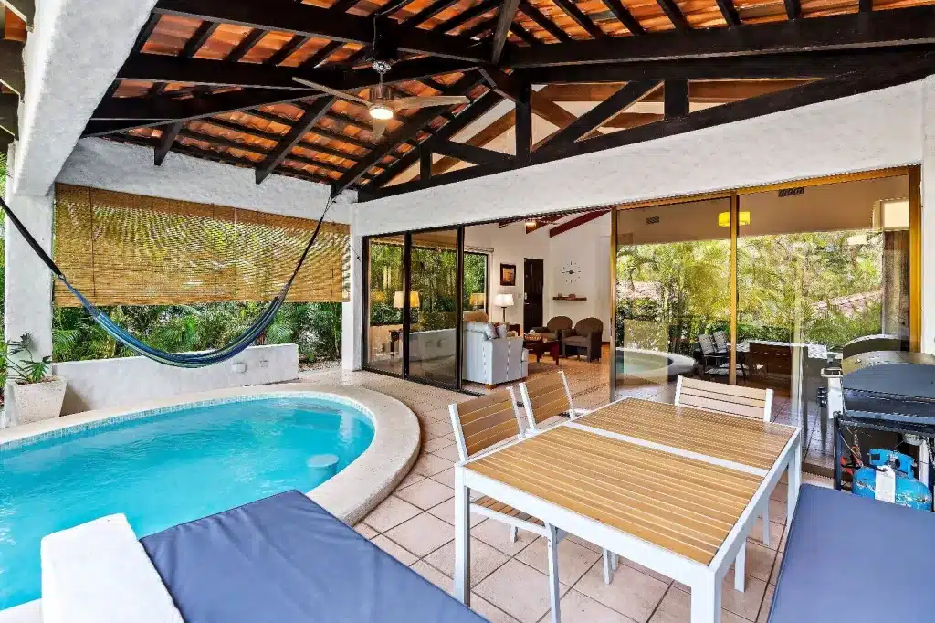 My kids loved having a plunge pool on our Guanacaste itinerary with family. 