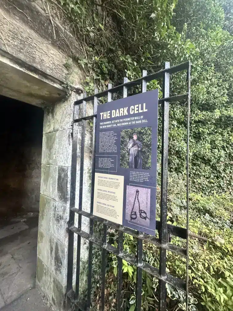 An old cell near Stirling Castle.