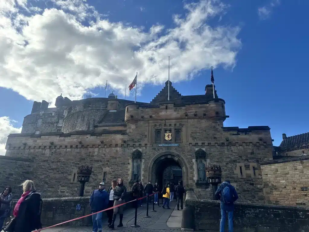 The outside of the Edinburgh Castle is one place you can visit for free, but you will want to book a tour so you can see inside the walls. 