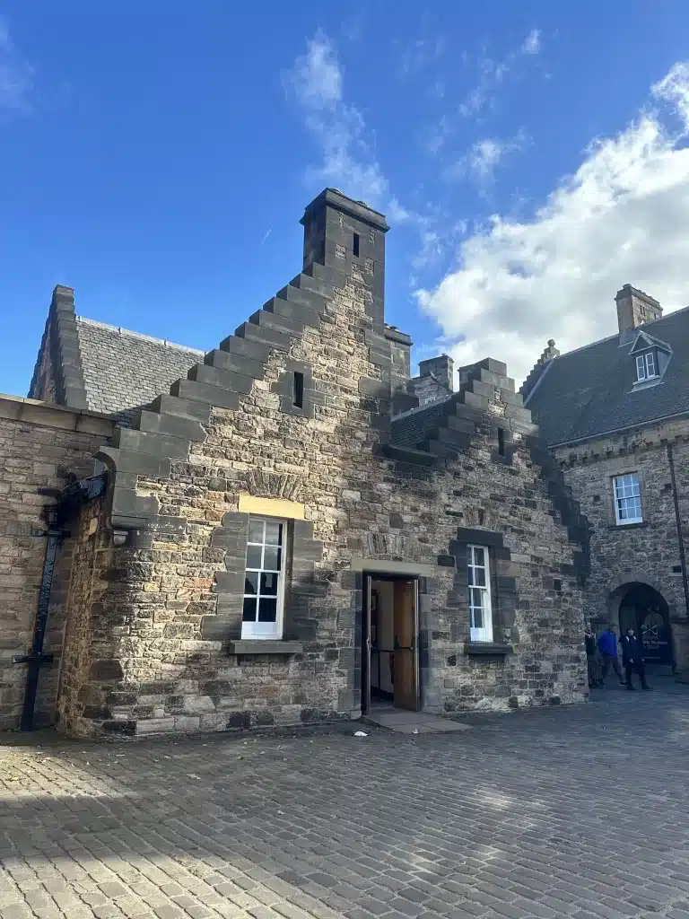 Inside the castle Is a great thing to do in Edinburgh city center. 