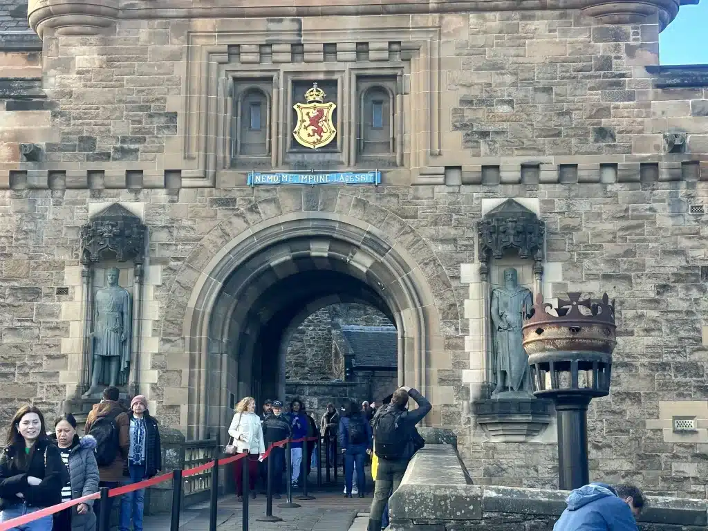 Edinburgh Castle is a great sight to see on your itinerary for the United Kingdom. 