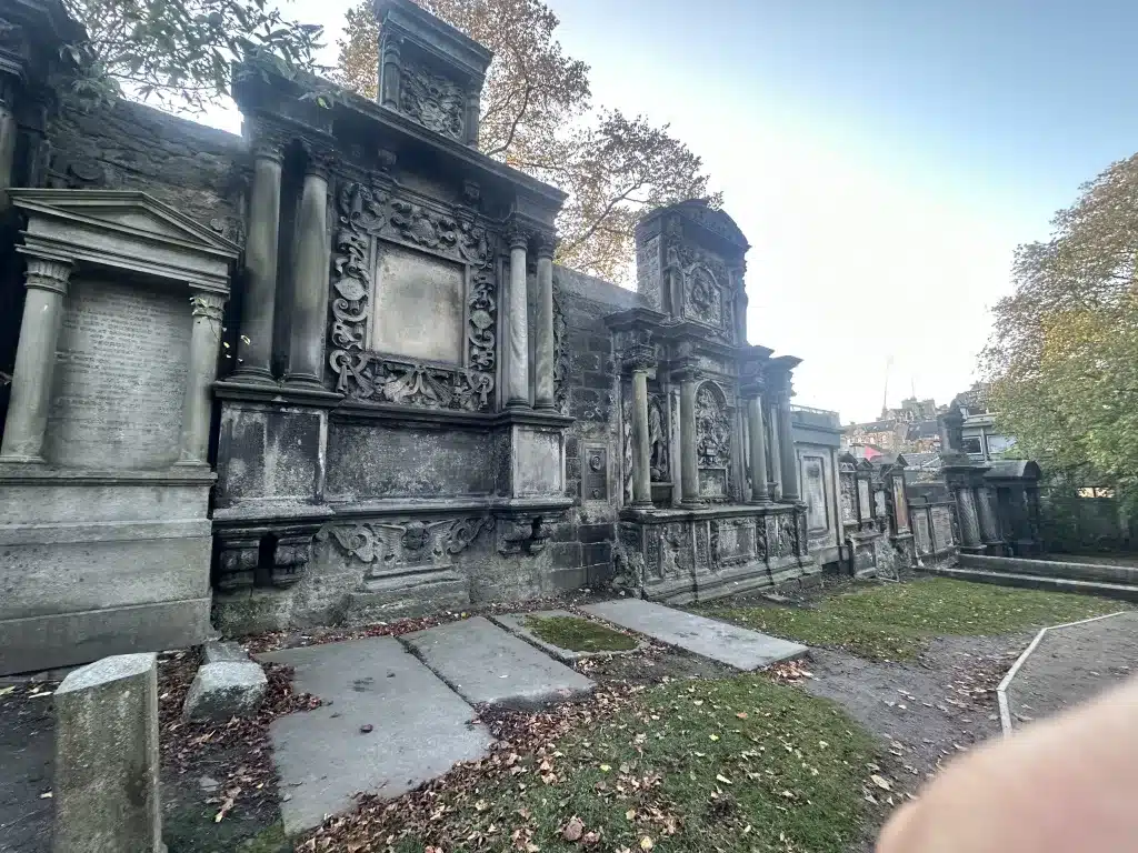 Checking out Greyfriars Kirkyard is a great thing to do in Edinburgh city center. 