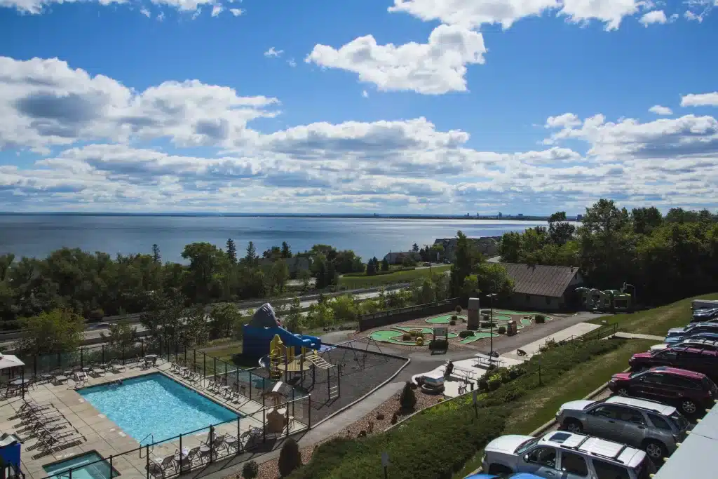 We stayed at Edgewater when we went to Bentlyville, which is one of the top things to do at Canal Park in Duluth, MN. 